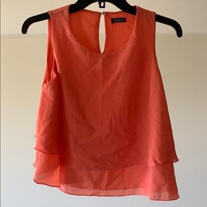Zara Salmon Tank - Small